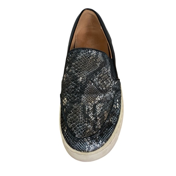 Vionic Womens 6 Dinora Boa Black Leather Platform Loafer‎ Left Shoe Amputee - Picture 2 of 8